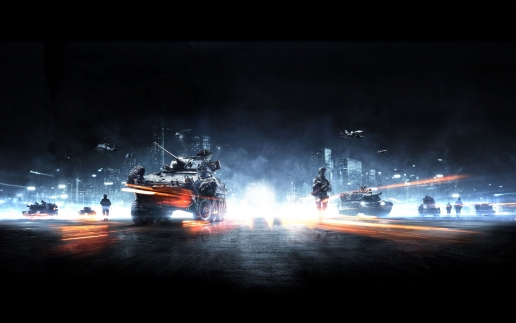 Battlefield 3 Tanks in Operation Guillotine